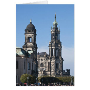 The hofkirche (Church of the Court) Dresden
