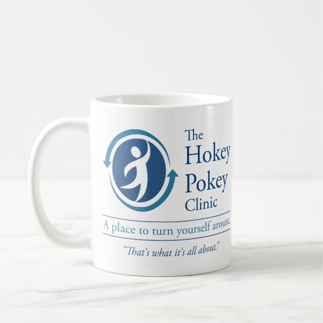 The Hokey Pokey Clinic Coffee Mug (Left)