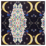 The Holiday Bluebird Moon Fabric