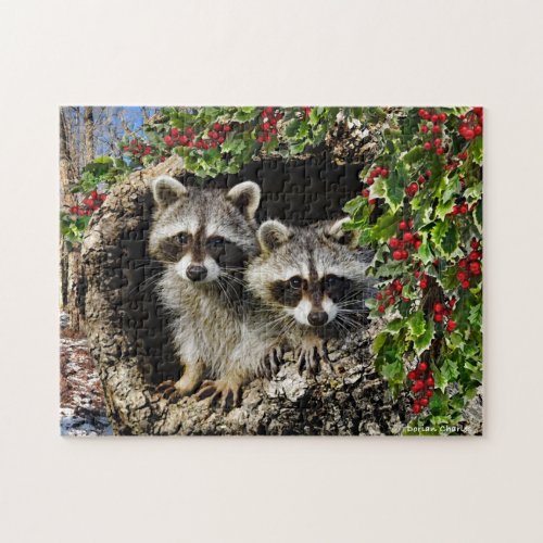 The Holly Berry Twins Jigsaw Puzzle