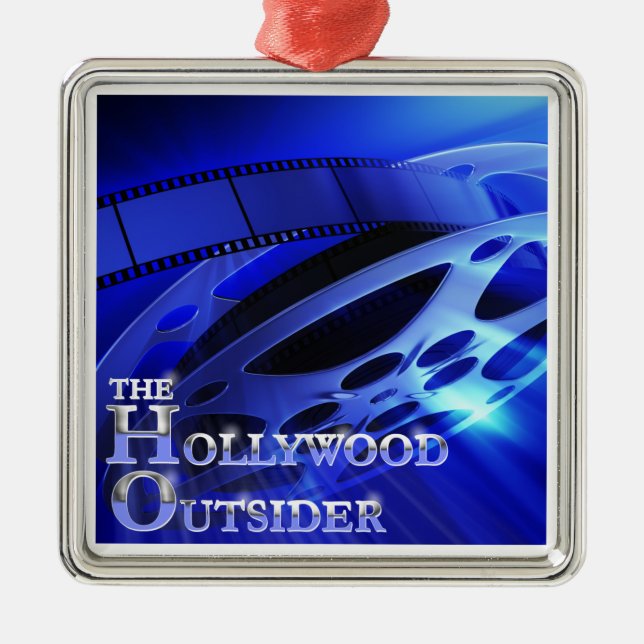 The HOllywood Outsider Christmas Ornament (Front)