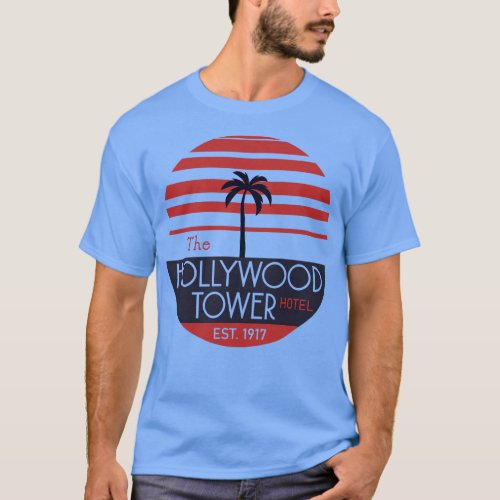 The Hollywood Tower Hotel The Zone Tower of Terror T_Shirt