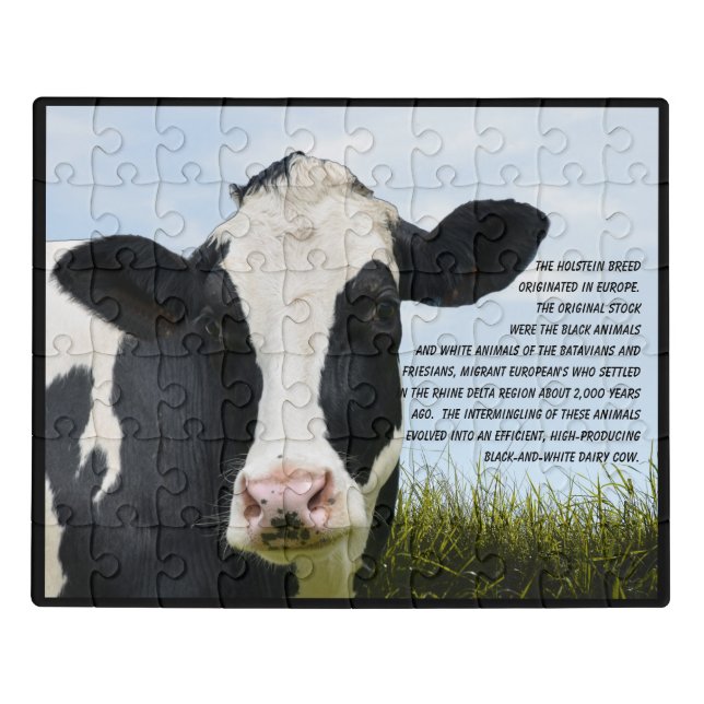 The Holstein breed  Jigsaw Puzzle (Puzzle Horizontal)