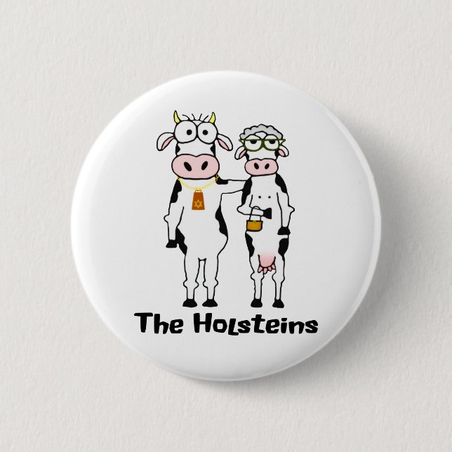 The Holsteins Button (Front)