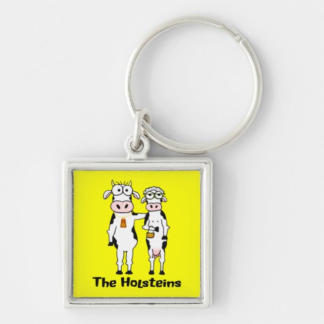 The Holsteins Keychain (Front)