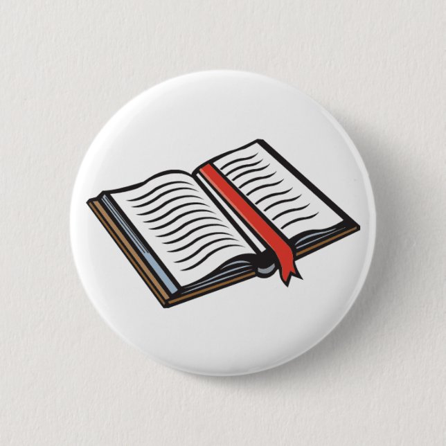 The Holy Bible Pinback Button (Front)