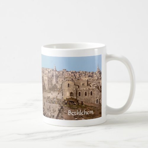 The Holy City Of Bethlehem Coffee Mug