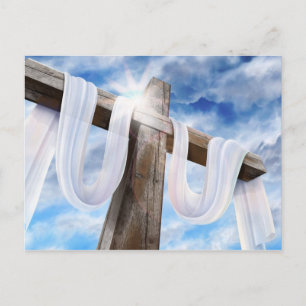 The Holy Cross - Draped in White Postcard