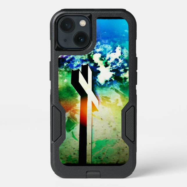 The Holy Cross - Grunge Otterbox iPhone Case (Back)