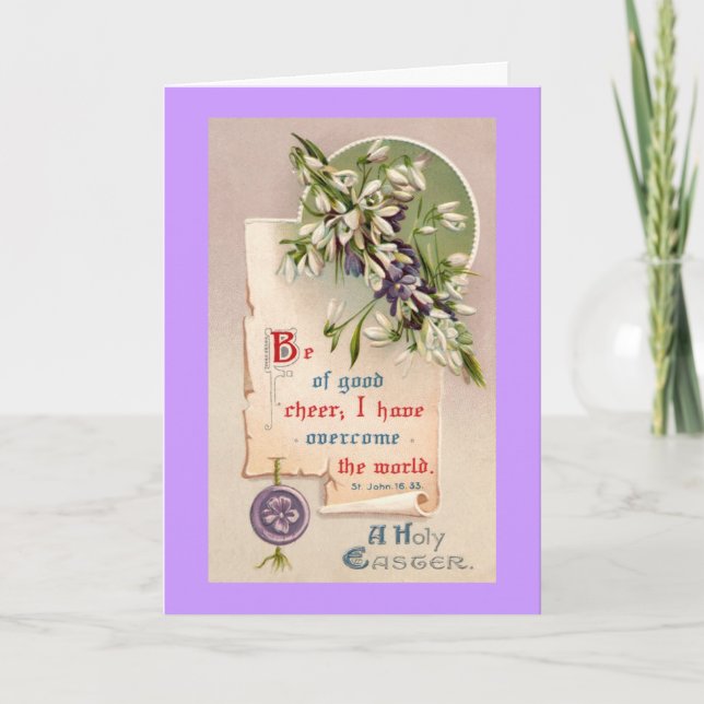 The Holy Easter Holiday Card (Front)