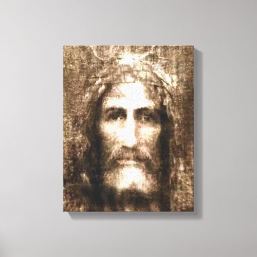 THE HOLY FACE OF JESUS CANVAS PRINT