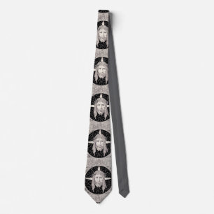 The Holy Face of Jesus Classical Religious Art Neck Tie
