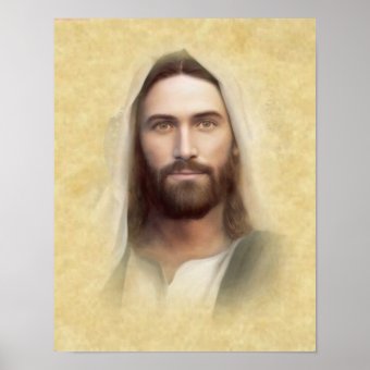 The Holy Face of Jesus Devotional Image. Poster | Zazzle