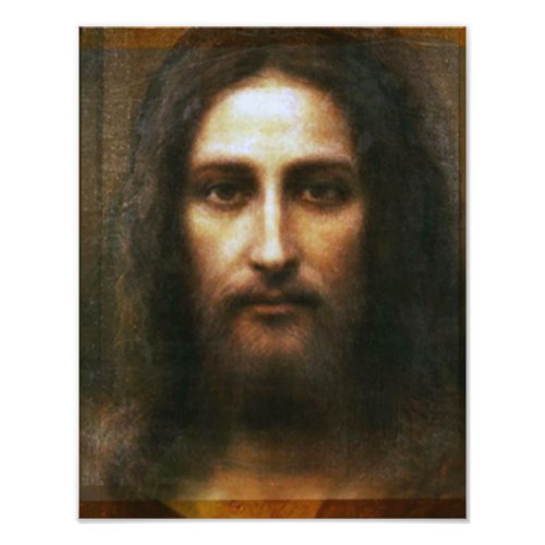 THE HOLY FACE OF JESUS PHOTO PRINT