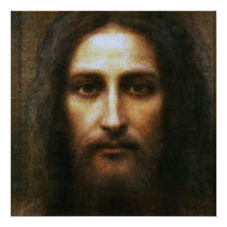 Holy Face Of Jesus Posters | Zazzle