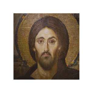 THE HOLY FACE OF JESUS SACRED ICON WOOD WALL DECOR