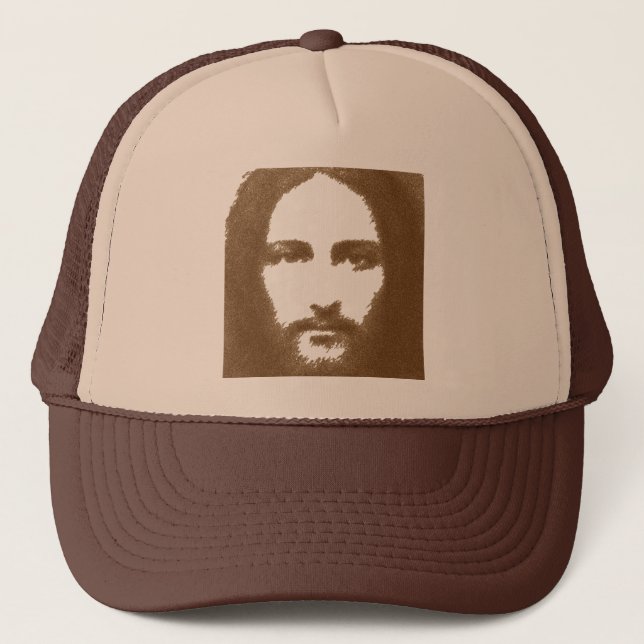 The Holy Face of Jesus Trucker Hat (Front)