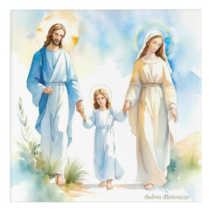 The Holy Family Acrylic Print