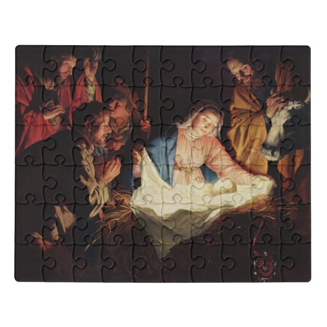 The Holy Family and the Three Wise Men Jigsaw Puzzle (Puzzle Horizontal)