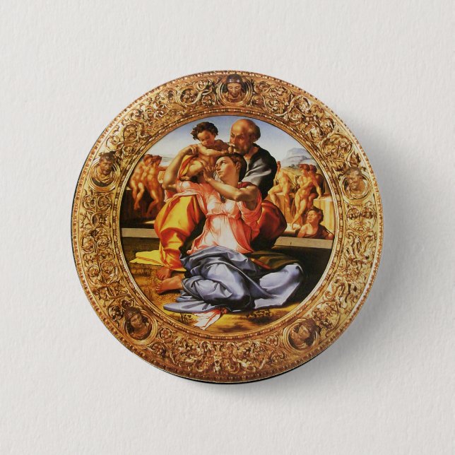 The Holy Family Button (Front)