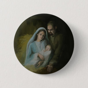 The Holy Family Button