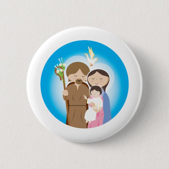 The Holy Family Button (Front)