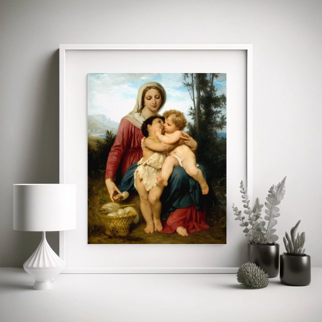 The Holy Family by William Bouguereau Poster (Creator Uploaded)