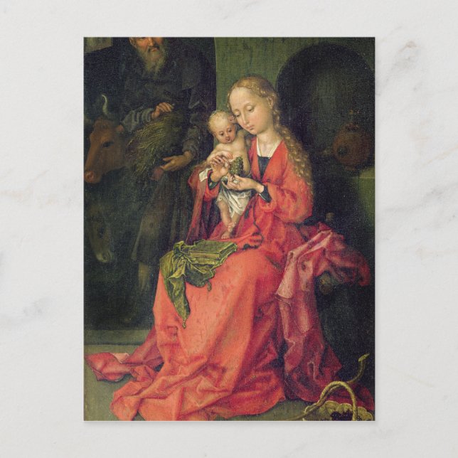 The Holy Family, c.1480-90 Postcard (Front)