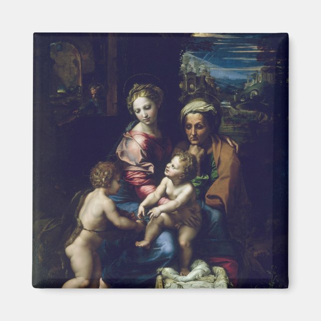 The Holy Family  c.1518 Magnet (Front)