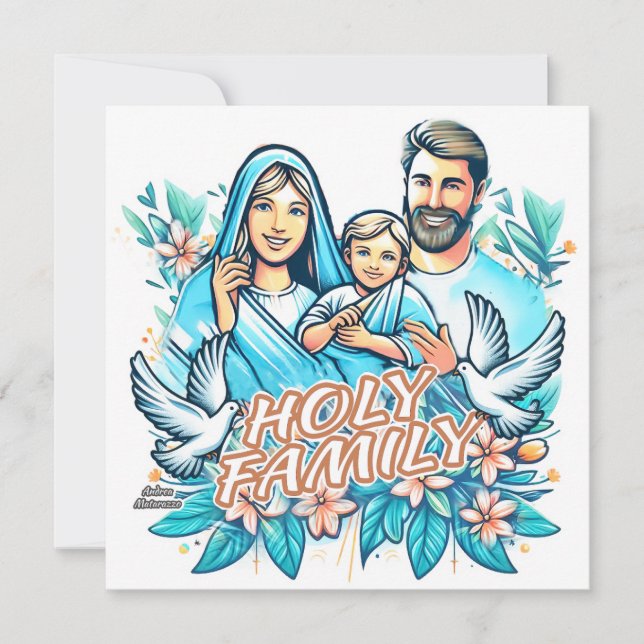 The Holy Family Card (Front)