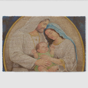 The Holy Family: Divine Love Portrait Fiber Doormat