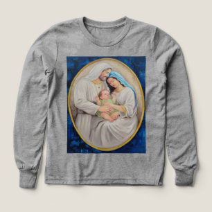The Holy Family: Divine Love Portrait Tri-Blend Shirts