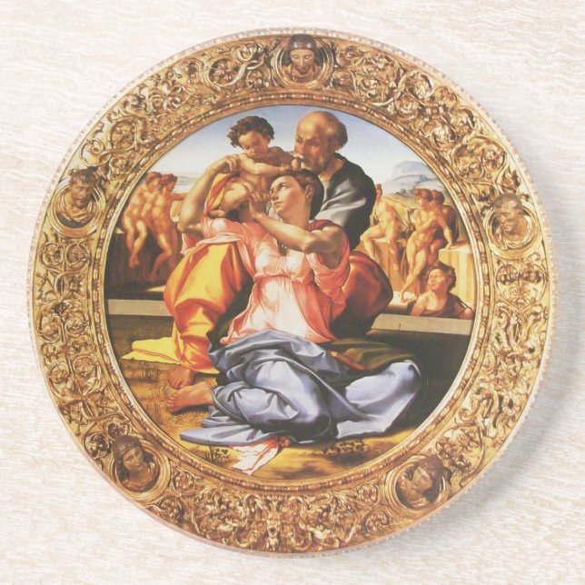 The Holy Family Drink Coaster (Front)