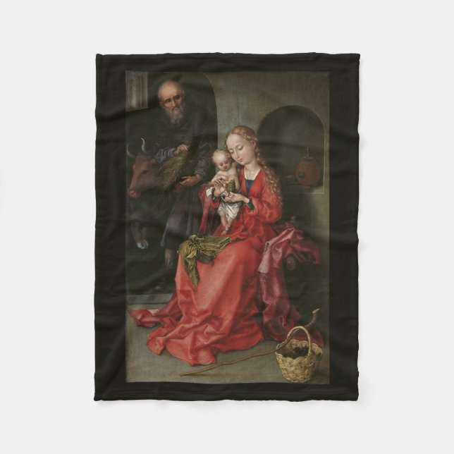 "The Holy Family" fleece blanket (Front)