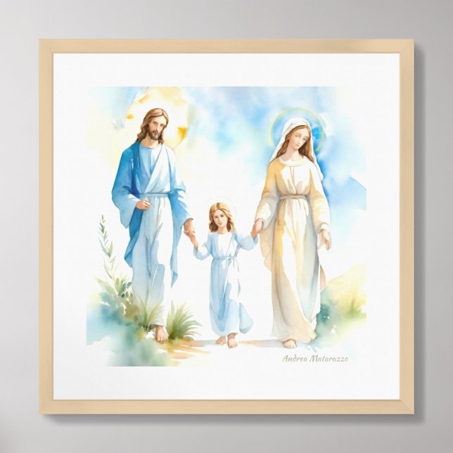 The Holy Family Framed Art (Framed Front)
