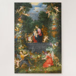 The Holy Family, Jan Brueghel  Jigsaw Puzzle