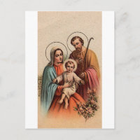 The Holy Family - Jesus, Mary, and Joseph