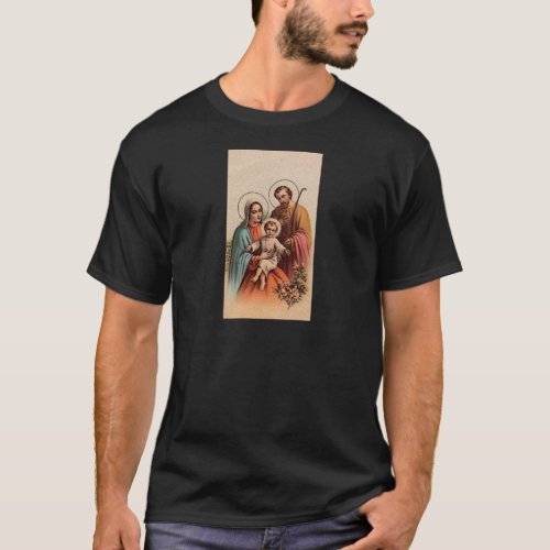 The Holy Family _ Jesus Mary and Joseph T_Shirt