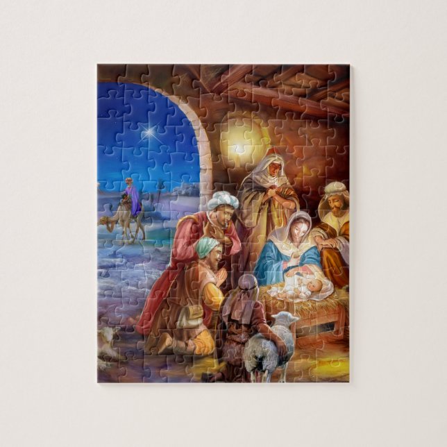 The holy family jigsaw puzzle (Vertical)