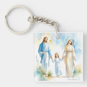 The Holy Family Keychain
