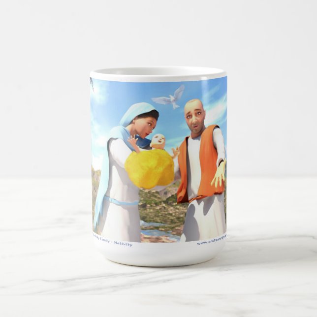 The Holy Family - Nativity  Coffee Mug (Center)