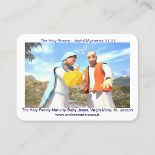 The Holy Family - Nativity Holy Place Card