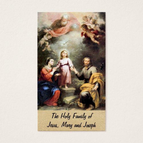 The Holy Family of Jesus Mary and Joseph