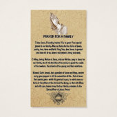 The Holy Family of Jesus, Mary and Joseph (Back)