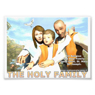 The Holy Family Photo Print