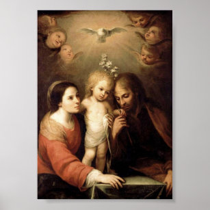 The Holy Family Sacrada Familia Poster
