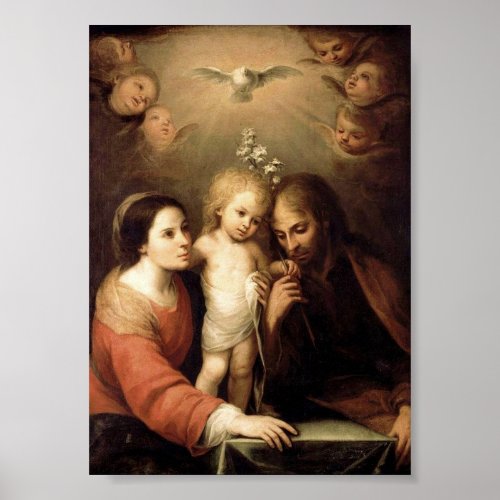 The Holy Family Sacrada Familia Poster