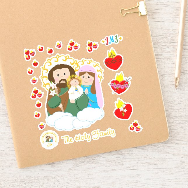 The Holy Family Sticker (Notebook)