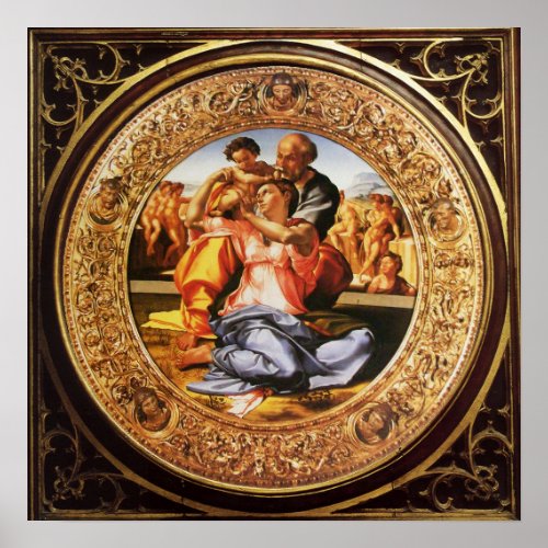 The Holy Family _ The Doni Tondo Poster