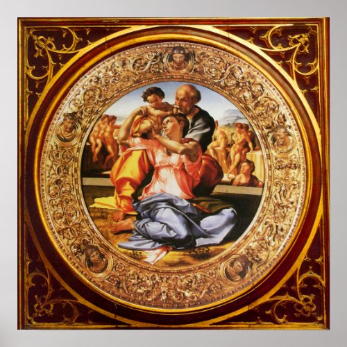 The Holy Family _ The Doni Tondo Poster